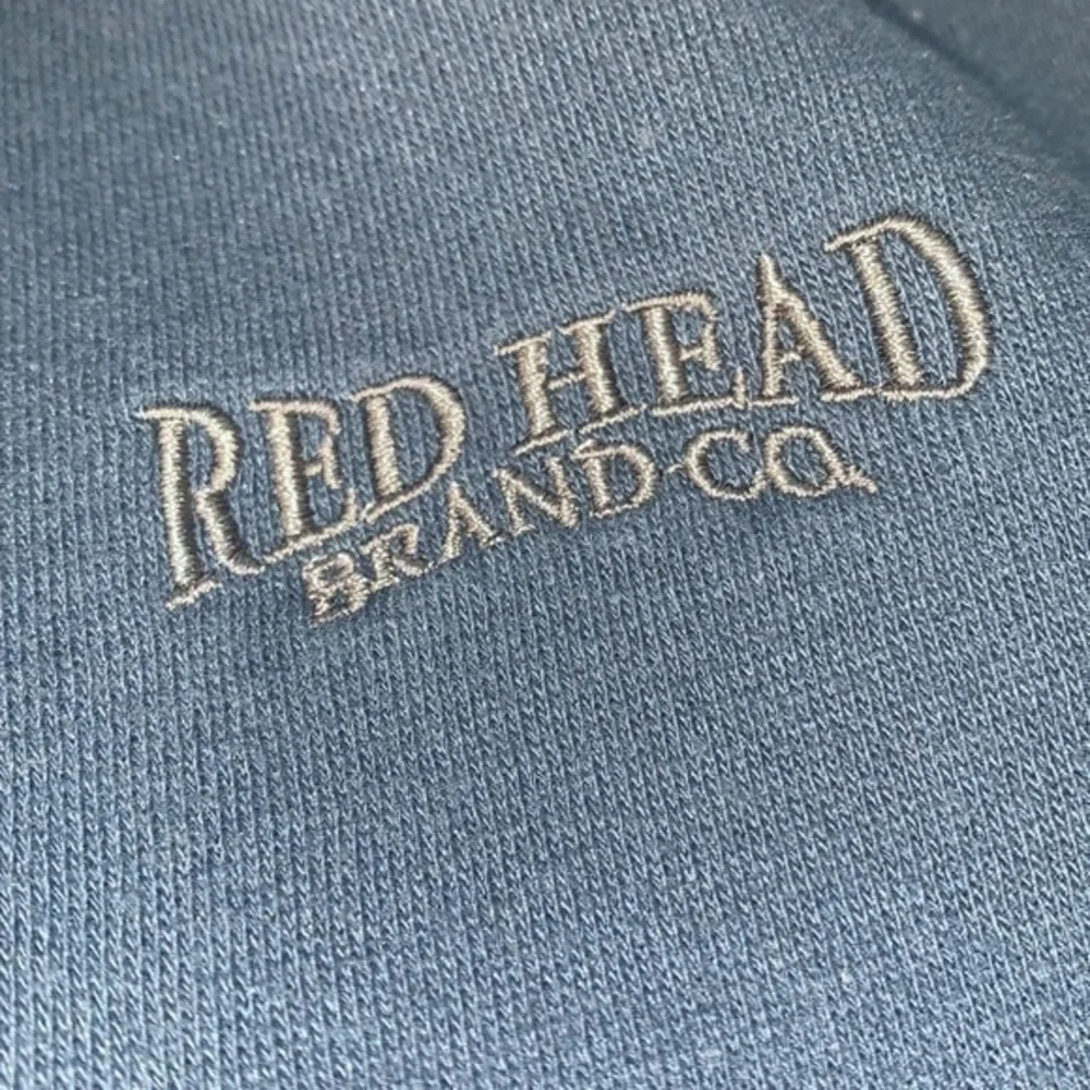RedHead men's size medium zip pullover blue‎ gray